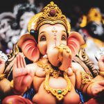 Ganesha Hindu Deity figurine