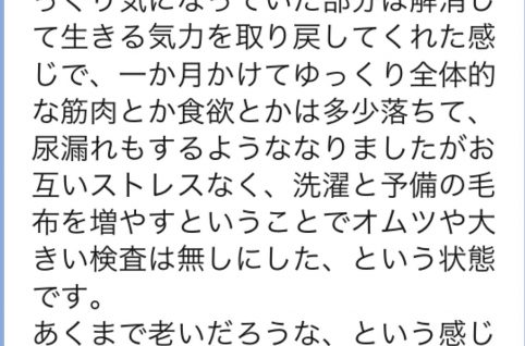 2022.1.14電話鑑定に頂いた声です